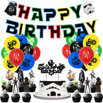 Star Wars Party Supplies Set, Baby Yoda Birthday Party Supplies Baby Yoda Balloon,Baby Yoda Party Supplies Set The Mandalorian Theme Birthday Party Decorations Supplies for Teens
