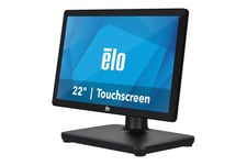 EloPOS System i3 - med I/O Hub Stand - alt-i-én - Core i3 8100T 3.1 GHz - 4 GB - SSD 128 GB - LED 21.5"