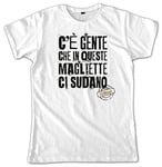Video Delta – I Cesaroni c'est les gens qui en ces mailles nous Sudano T-shirt, Homme, en taille M
