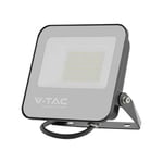 V-Tac 50W LED strålkastare - 185LM/W, arbetsarmatur, utomhusbruk - Dimbar : Inte dimbar, Färg på chassi : Svart, Kulör : Kall