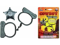 Gonher Cowboy Handbojor I Metall Med Badge - 239858