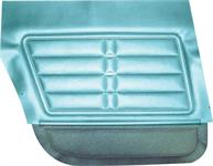 Classic Industries P66794 bakre dörrklädsel, 2-nyans aqua/klarblå