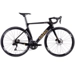 Orro Venturi STC 105 Di2 Team 30 Carbon Road Bike - 2024 Black / Gold Gloss Large 53cm Black/Gold