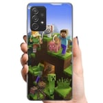 Samsung Galaxy A52 5G TPU Mobilskal MineCraft