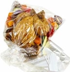 36 Roasting Bags Large 550mm x 600mm Oven and Microwave Safe Cooking 