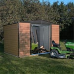 10 x 8 Deluxe Woodvale Metal Shed (Including Floor)
