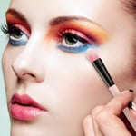 1 Set Makeup Brushes Kit Powder Eye Shadow Foundation Blush Blen B Green