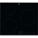 Electrolux - Plaque de cuisson Induction 3 Foyers 7350W Anti-débordement - Noir