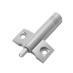 10 st Mjuka Stängningsdämpare Skåp Låddörr Dämpare Tyst Mjuka Buffers Closer För Kök Badrum, 60*46mm (Grå)