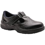 Sandale de sécurité Steelite S1 couleur : Noir taille 48 Portwest
