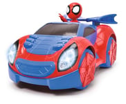 Jada cm.17 Spidey Web Crawler Radio Control RC 17 cm, Multi-Coloured