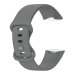 Fitbit Charge 5 - Silikone armbånd - Passer til Håndled 160-240 mm - Grå