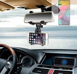 Car rear view mirror bracket for Samsung Galaxy M53 5G Smartphone Holder mount