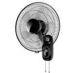 16" Remote Controlled Wall Fan Timer,industrial Heavy Duty Electric Cooling Fan,metal,3.5m Power Cord,Home Commercial Oscillating Fans For Home Office