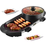 Multifunktionell elektrisk grill - VEVOR - 2200 W elfondue - för inomhusgrill