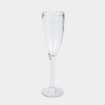 Couleur Mer Champagneglas i plast Fidji, transparent, 20 cl, 6-pack