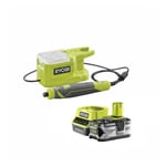 Pack RYOBI Mini outil multifonction 18V One+ RRT18-0 - 1 Batterie 4.0Ah - 1 Chargeur rapide RC18120-140