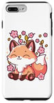 iPhone 7 Plus/8 Plus Kawaii Japanese Fox Sakura Cherry Blossom Festival Spring Case