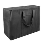 Yoga-Mad Teachers Yoga Kit Bag | Full Zip Carrier | Extra Large Yoga Bag with Storage Pockets | 65cm x 30cm x 46cm | Fits Various Mats, Blocks, Bricks, Pilates Balls & Rings (Black)