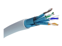 Extralink V2 - Samlet kabel - 500 m - F/FTP - CAT 6a - halogenfri, innendørs - grå