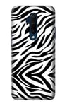 Zebra Skin Texture Graphic Printed Case Cover For OnePlus 7T Pro