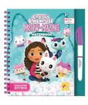 Lisciani - GABBY ET LA MAISON MAGIQUE - Carnet Coloriages Magiques à l'Eau MEOW-MAZING Pour Enfants dès 3 Ans - Livre 12 Pages avec Stylo à Eau - Activité Manuelle - Idée Cadeau Gabby's Dollhouse