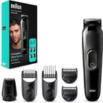 Braun 6-in-1 MGK3410 Hair Clippers Beard Trimmer Body Hair Grooming Style Kit