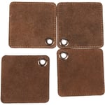 Scandinavian Home Glasunderlägg Vintage Läder