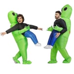 Uppblåsbar Alien Kostym Uppblåsbara Halloween Kostymer Alien Kostym för Halloween-Perfekt 160 to 190cm for adult