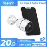 Reolink Go plus Security Camera Solar Panel 2K 4MP 4G-LTE CCTV Person Car