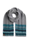 Woburn Eco Variagated Striped Scarf