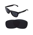 NEW POLARIZED BLACK REPLACEMENT LENS FOR OAKLEY FROGSKINS LX SUNGLASSES