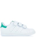 adidas Originals Boys Boy's Infants Stan Smith Trainers in White Green Leather (archived) - Size UK 7.5 Infant