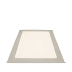 Pappelina Ilda matta rektangulär warm grey, 180x260 cm