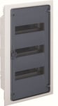 Hager VF312TS Kapsling med transparent dörr 3 x 12 moduler