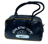 New Vintage NIKE Athletic Dept HERITAGE SI GYM Bag Holdall Medium BA4269 Blue