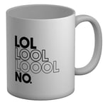 LOL White 11oz Mug Cup