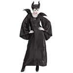 W WIDMANN - Costume Malefizia, robe, fée noire, sorcière, déguisements carnaval, Halloween