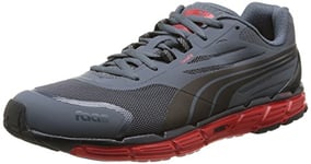 Puma Faas 500 S V2, Chaussures de Running Homme - Gris (Turbulence/Red/Black), 42 EU