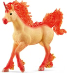 Schleich Bayala Elementa Fire Unicorn Stallion Toy Figure