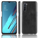 SPAK OPPO Find X2 Lite Case,PU Leather Hard Cover Protection Case for OPPO Find X2 Lite (Black)