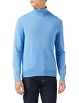 United Colors of Benetton Men's Cycling Jersey M/L 1235u2522 Sweater, Blue, S