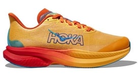 Chaussures Running Hoka One One Mach 6 Youth Orange Rouge Enfant