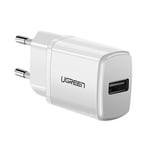 Ugreen USB 2,1A väggladdare - Vit (50460)
