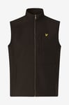 Lyle & Scott - Väst Softshell Gilet - Svart
