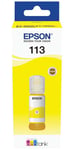 113 EcoTank Ink Refill Bottle, Yellow - C13T06B440