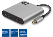 ACT Adaptateur USB-C Vers Double Sortie HDMI