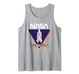 NASA Iconic Space Shuttle Columbia Retro Big Chest Poster Tank Top