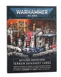Games Workshop Warhammer 40k - Zone de Bataille Manufactorum : Cartes Techniques de Terrain (FR) 01050199040 Noir