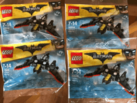 LEGO 4pcs 30524 BatmanThe Mini Batwing ~NEW sealed bags~